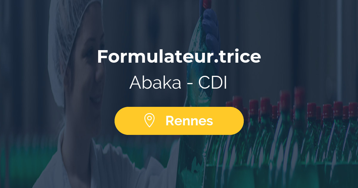 Formulateur.trice
