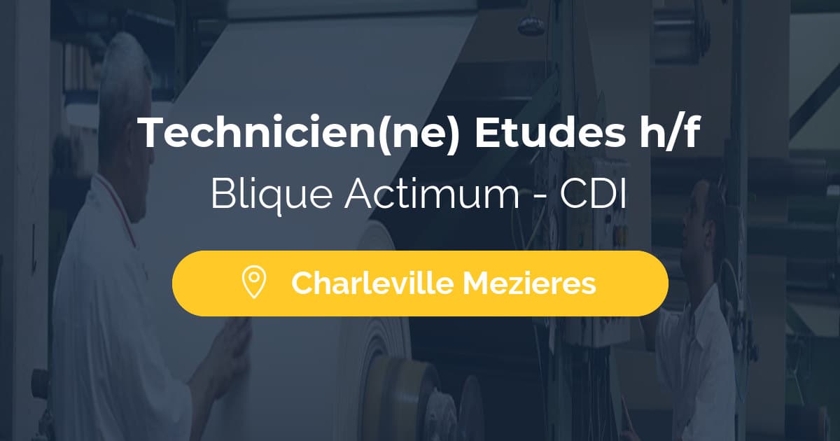 Technicien(ne) Etudes h/f