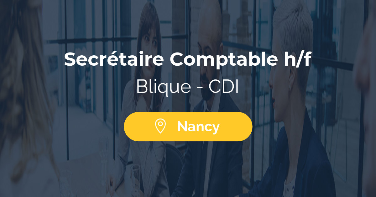 Secrétaire Comptable h/f