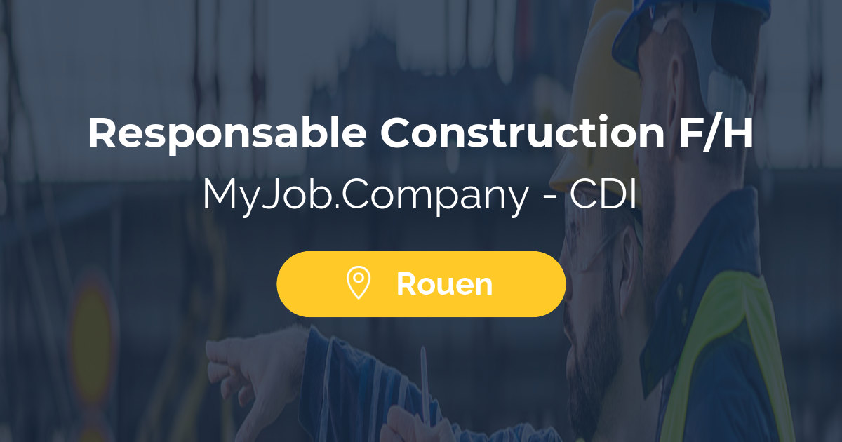 Responsable Construction F/H