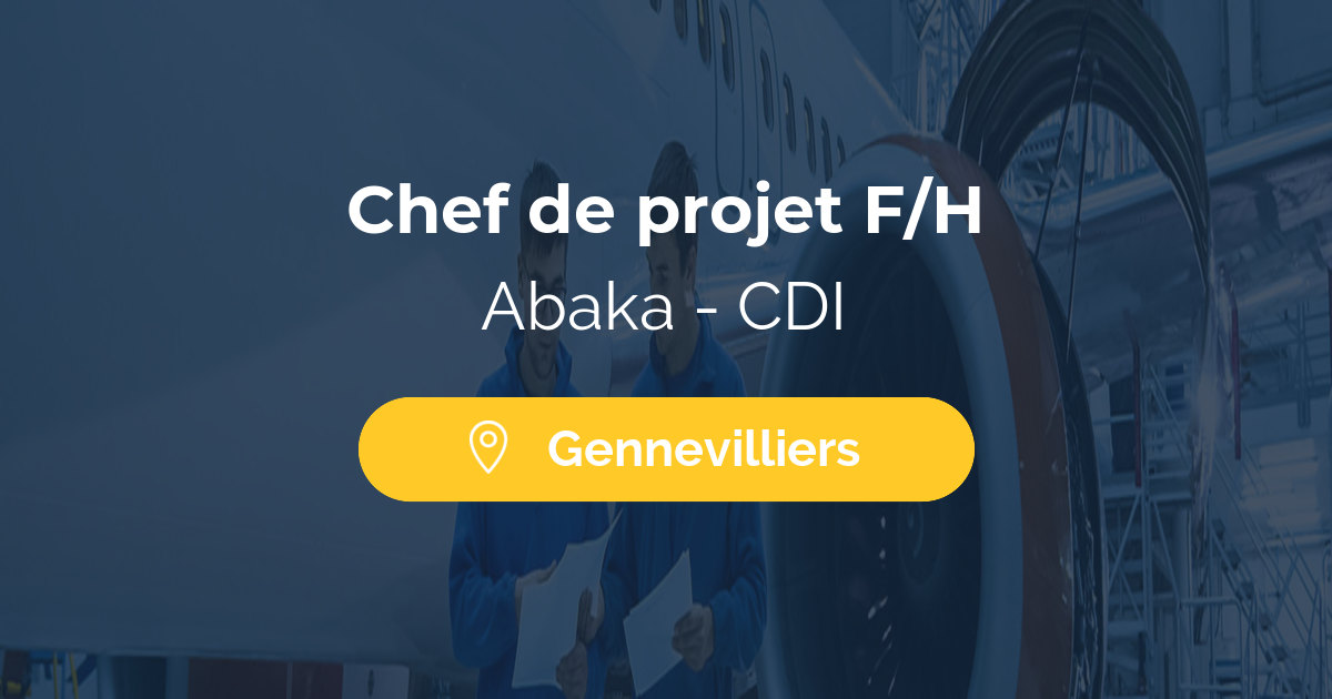 Chef de projet F/H