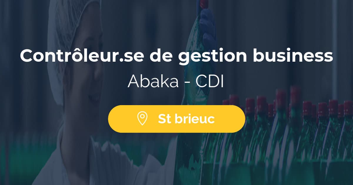 Contrôleur.se de gestion business
