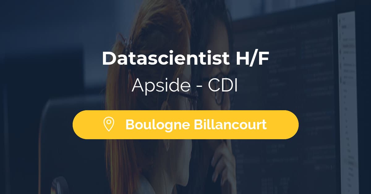 Datascientist H/F